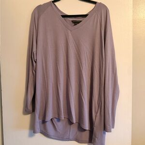 Banana Republic  Lavender V-Neck Women's Top